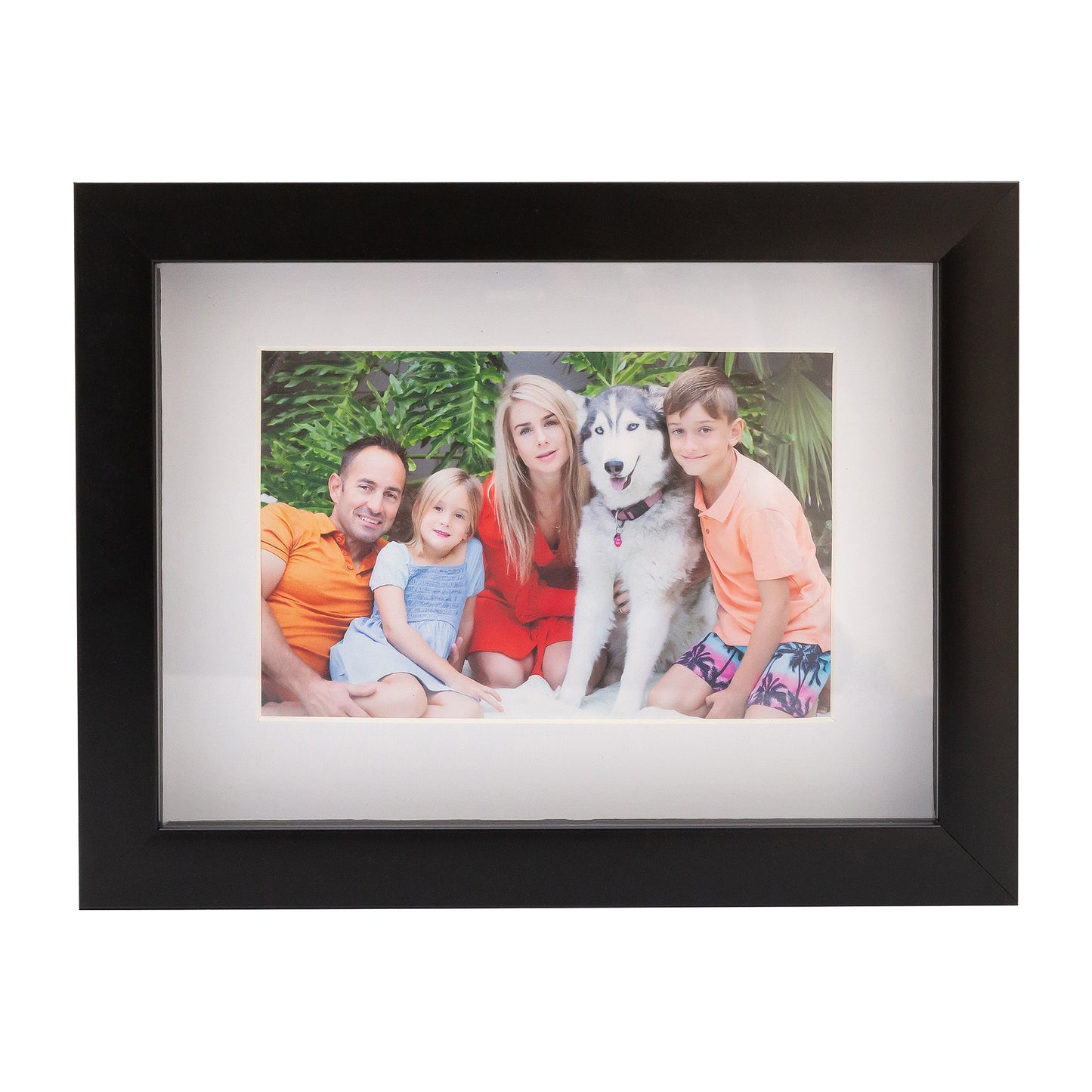 Photo Frame with your picture!- A5 10x15cm - Shadow Box - Black/White