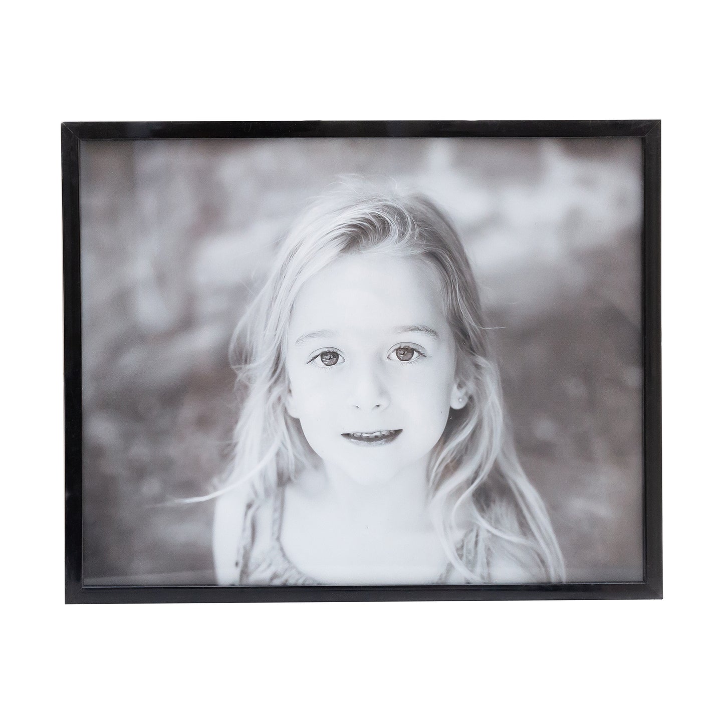 Photo Frame with your picture!- 20x25cm - STD - Black/White