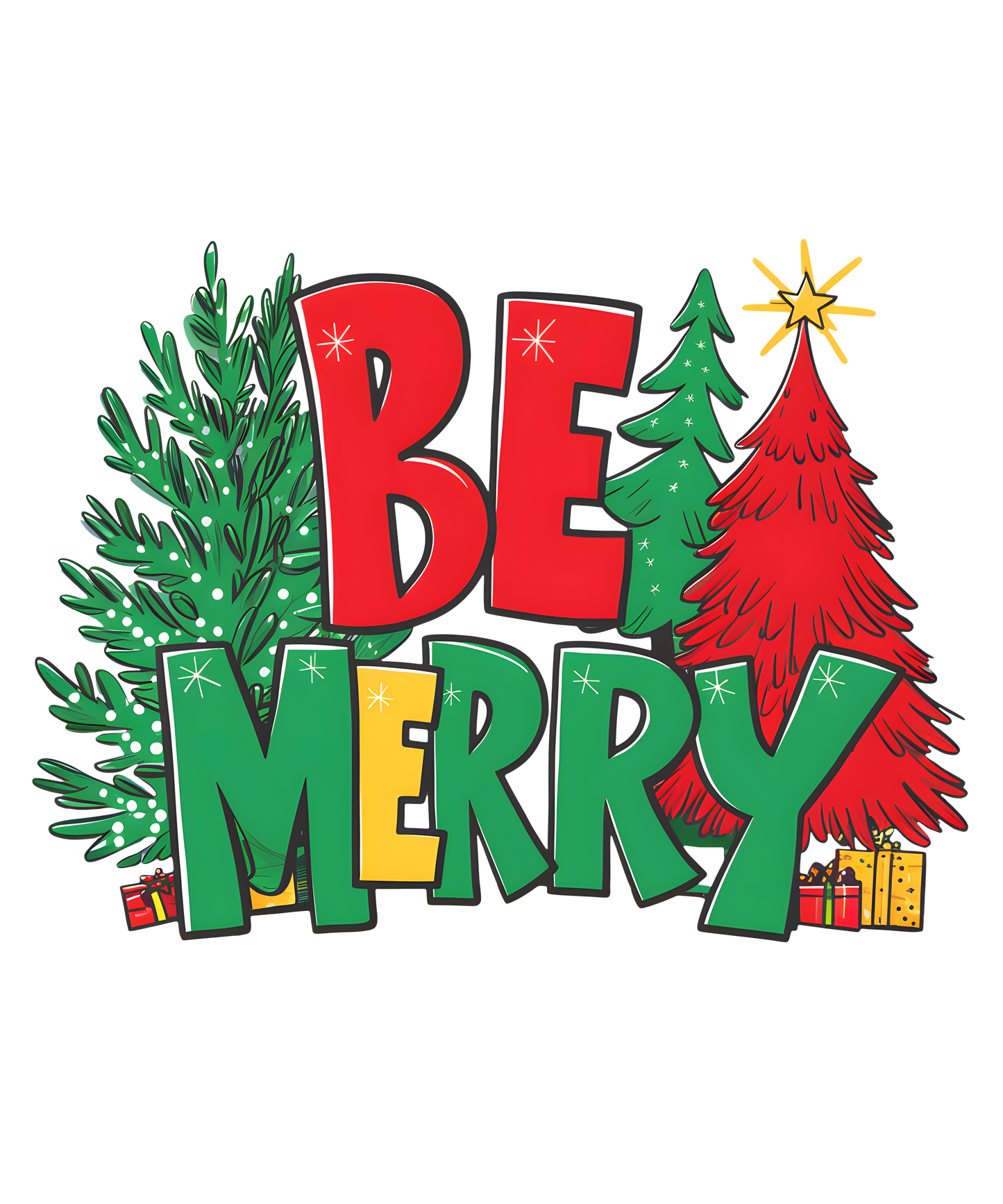 Be Merry Christmas Coffee Mug