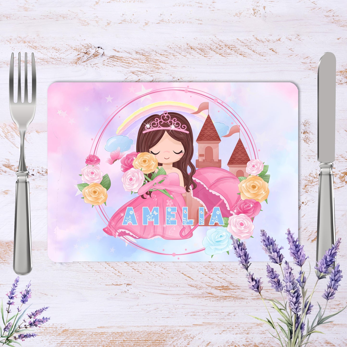 Personalised Placemat - Girls Theme (30X40CM)