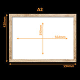 Virtual Frame Combo 24 Pc  | A Sizes | (Available in Dark, Medium & Light Wood)