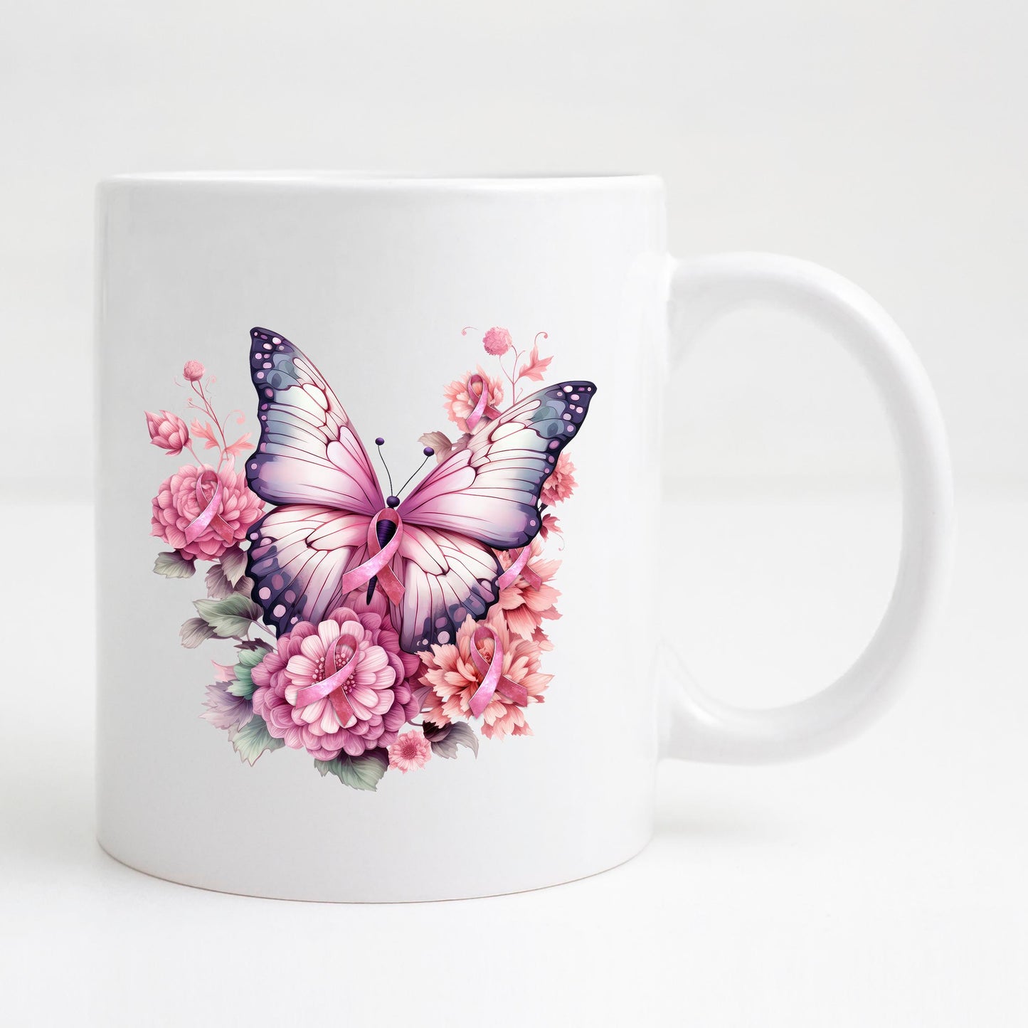 Cancer Butterfly - Coffee Mug