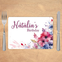 Personalised Placemats - Birthday for Her Theme