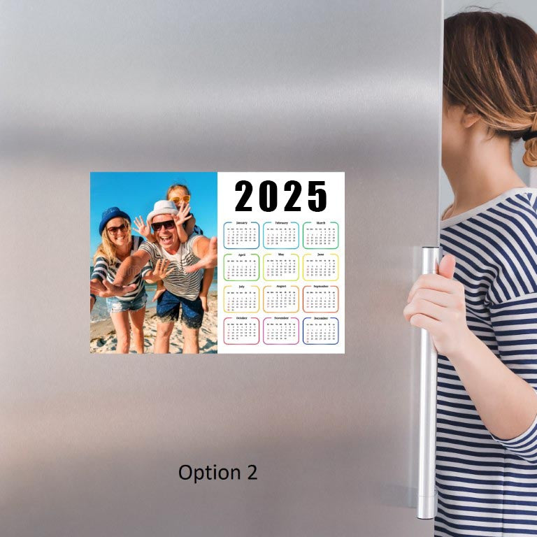 Magnetic Fridge Calendars - A5 Landscape