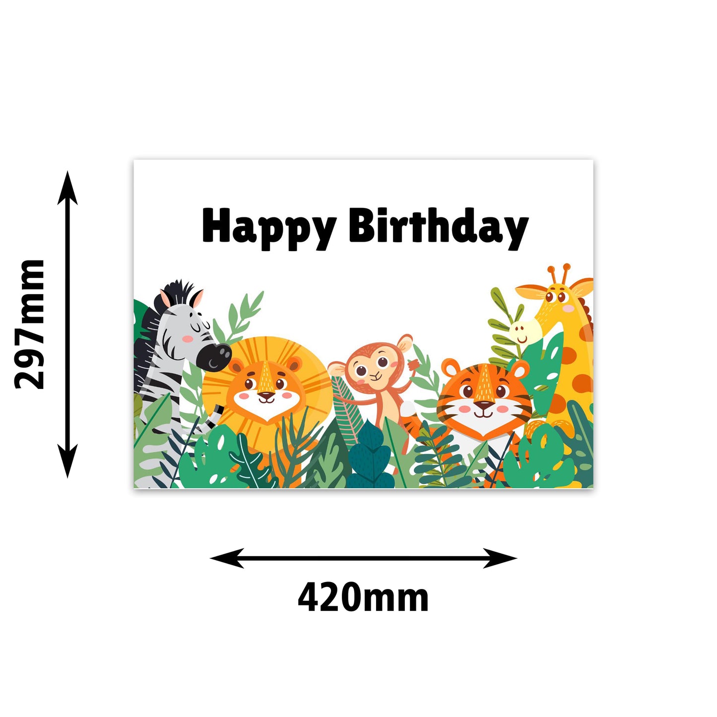 Personalised Printed Paper Placemats (A3 size)