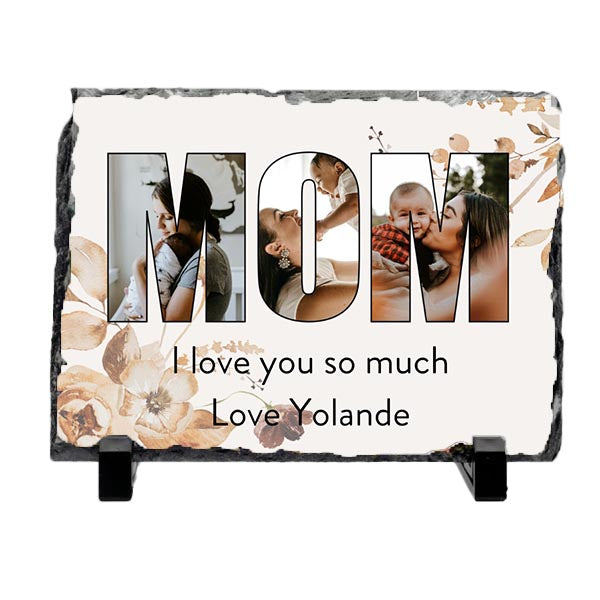 MOM Photo Collage on Acrylic, Mouse pad, Slate, Mug or Magnet