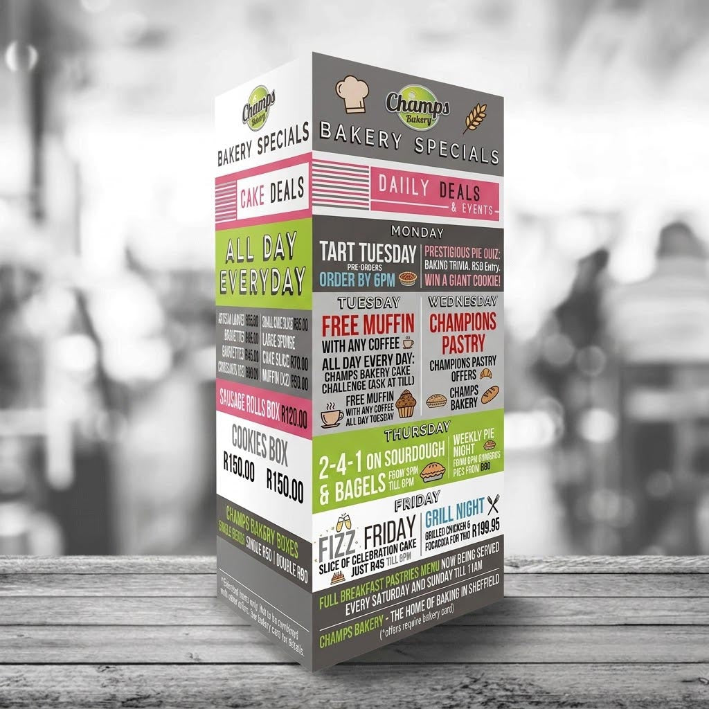 A4 Tri-Fold Table Talker (Portrait)