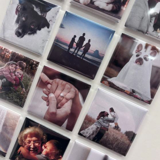 Premium Gloss Fridge Magnet - Set of 9!