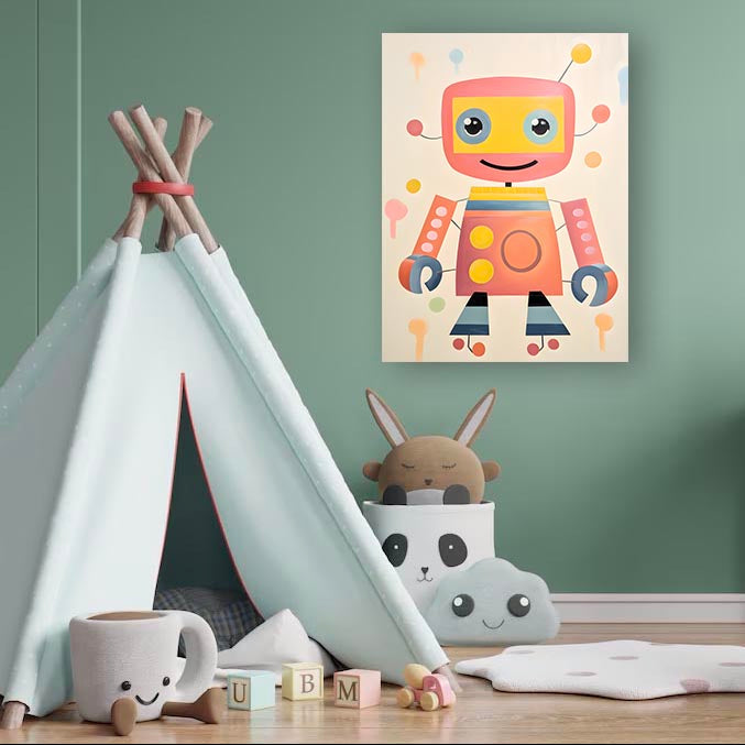 Boys: Set of 1 - Mr Orange Robot