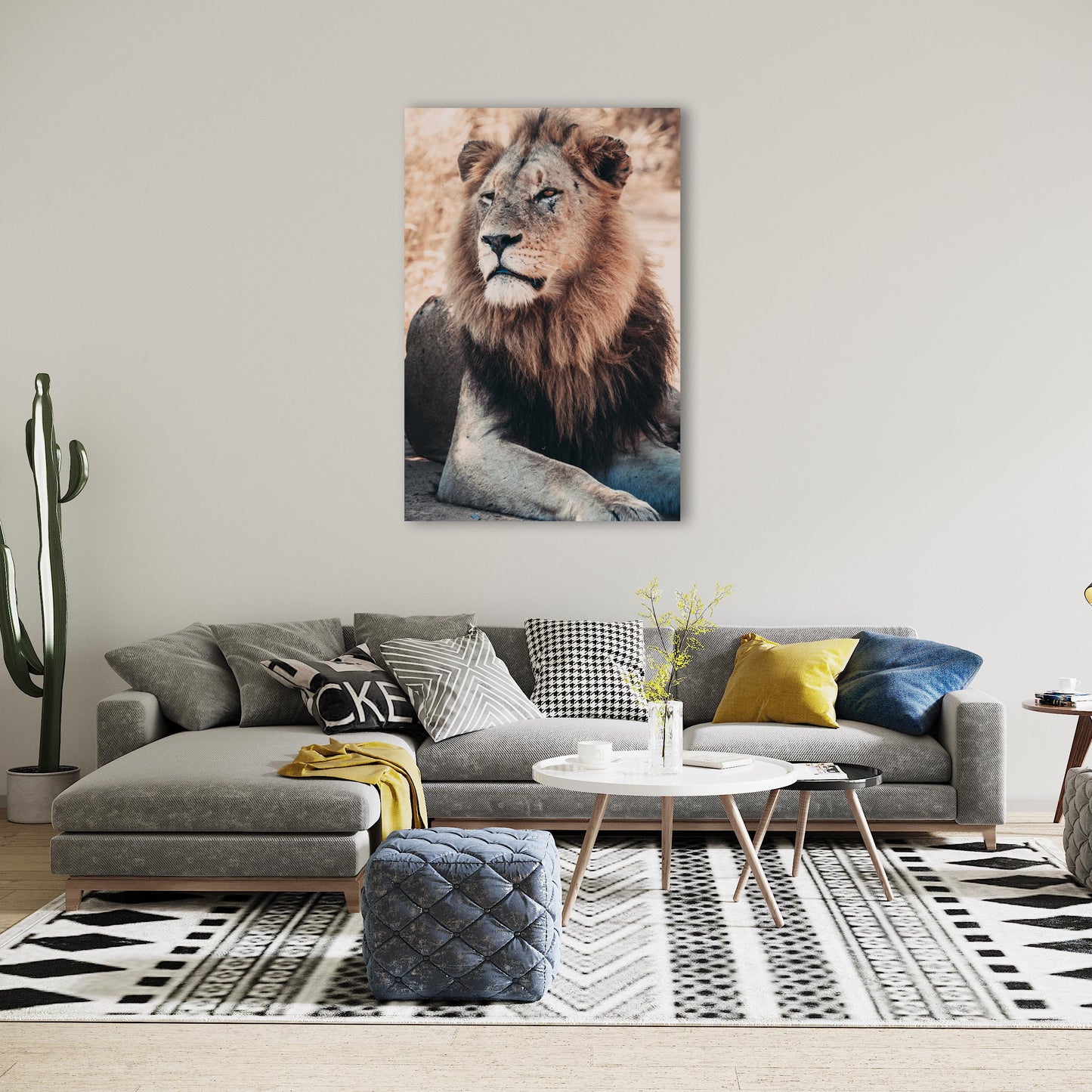 Lion Print: 19