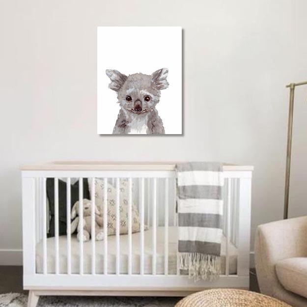 Unisex: Set of 1 - Watercolor Koala Canvas & More