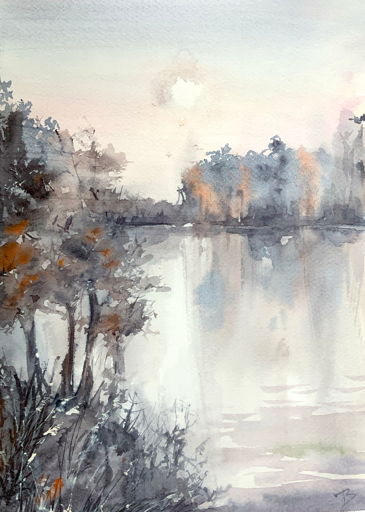 By the Lake Wall Art