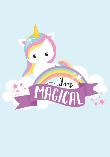 Girls: Set of 1 - I'm magical (2)