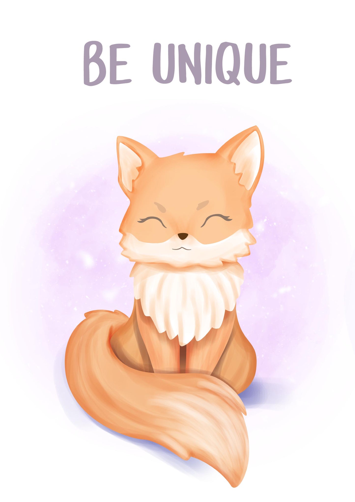 Girls: Set of 4 - Cute Animals Canvas & More