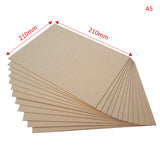 MDF Board (A5) 3mm Thick- Set of 50