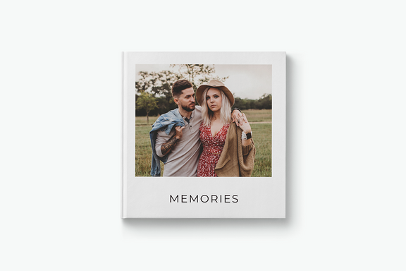 Hardcover Photobook: Simple Theme (A4, A5 or Square)