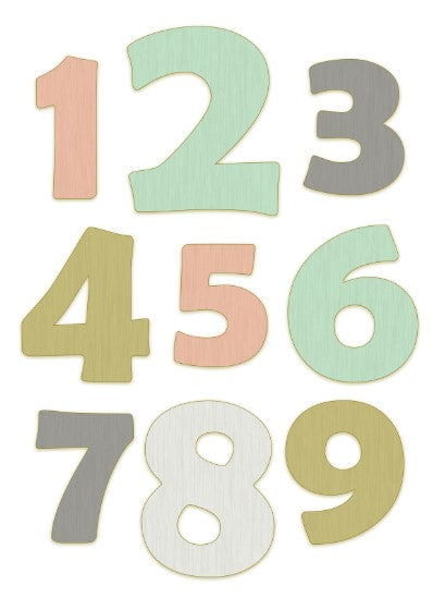 Unisex: Set of 3 - Educational ABC, Shapes and Numbers