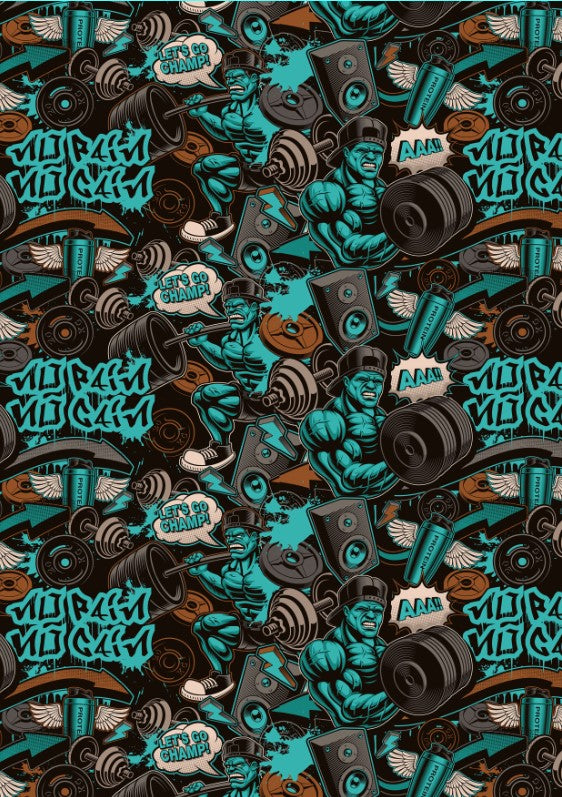 Teen Boys: Set of 1 - Graffiti Art (1)