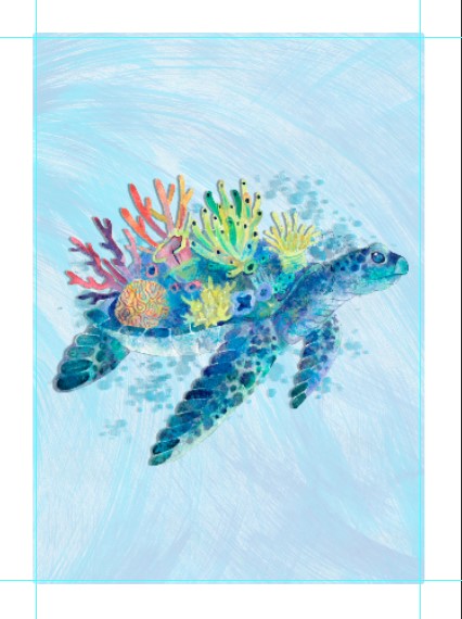 Teen Girls: Set of 1 - Sea Turtle