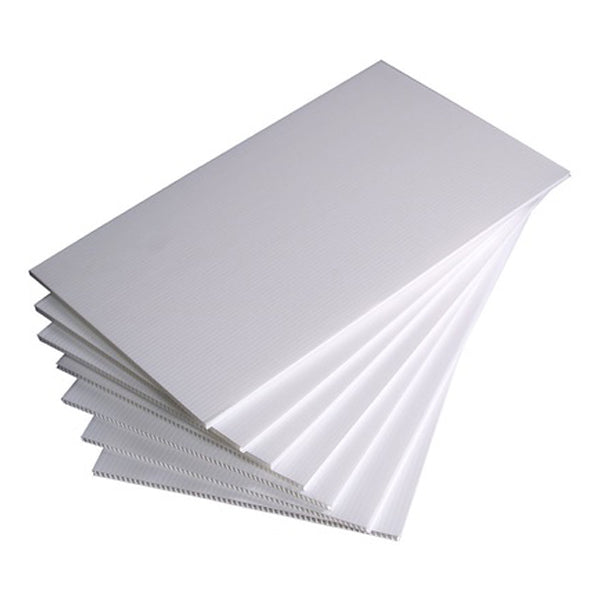 Correx Boards (A4, A3 or A2) Pack of 20 (3mm) White