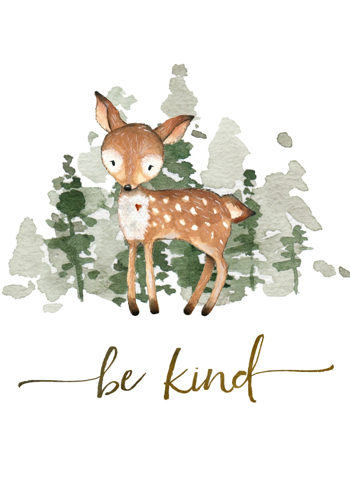 Unisex: Set of 6 - Woodlands Be Brave