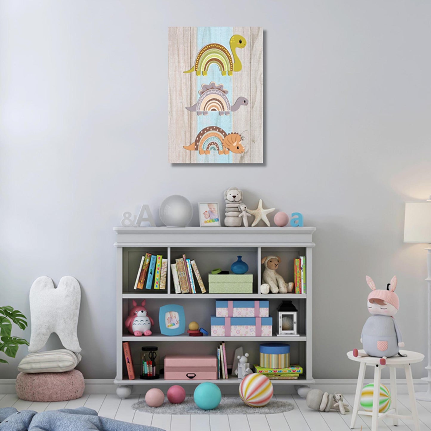 Boys: Set of 1 - Rainbow Dinos