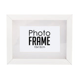 Photo Frame - A5  10x15cm -  Shadow Box -  Black/White (FRAME ONLY)