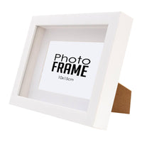 Photo Frame - A5  10x15cm -  Shadow Box -  Black/White (FRAME ONLY)