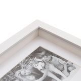 Photo Frame with your  picture!-  40x50cm -  Shadow Box -  Black/White