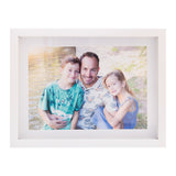 Photo Frame  with your  picture!- A4 21x30cm -  Shadow Box -  Black/White Photo Frame