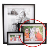 Photo Frame  with your  picture!- A4 21x30cm -  Shadow Box -  Black/White Photo Frame