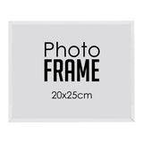 Photo Frame  -  20x25cm -  STD -  Black/White (FRAME ONLY)