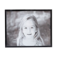 Photo Frame  with your  picture!-  20x25cm -  STD -  Black/White