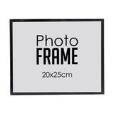 Photo Frame  -  20x25cm -  STD -  Black/White (FRAME ONLY)