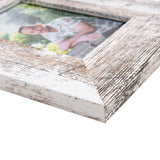 Photo Frame  with your  picture!-  13x18cm -  White  Stressed