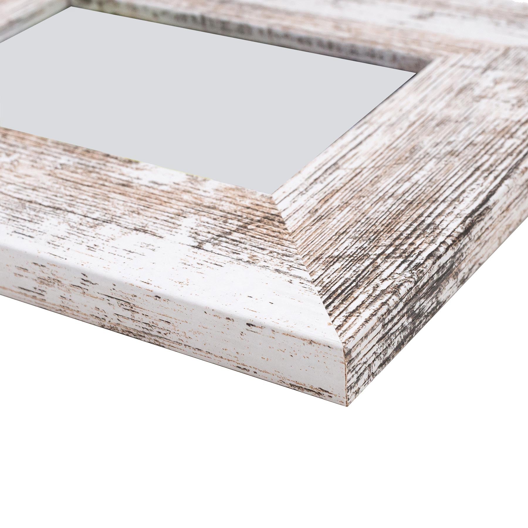 Photo Frame - 13x18cm - White Stressed (FRAME ONLY) – Canvas & More