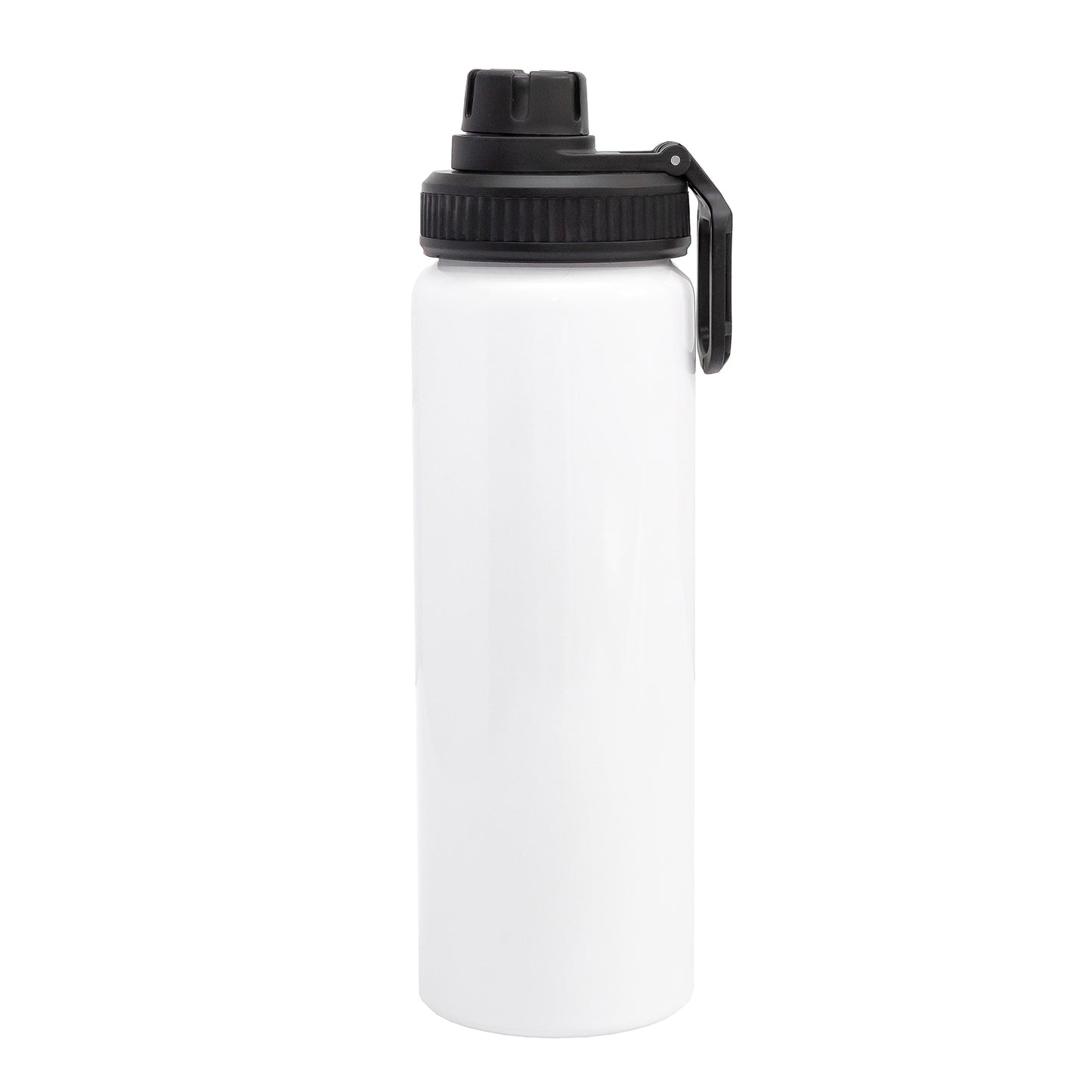 Personalised  Aluminium 850ml water bottle (White)