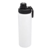 Personalised  Aluminium 850ml water bottle (White)