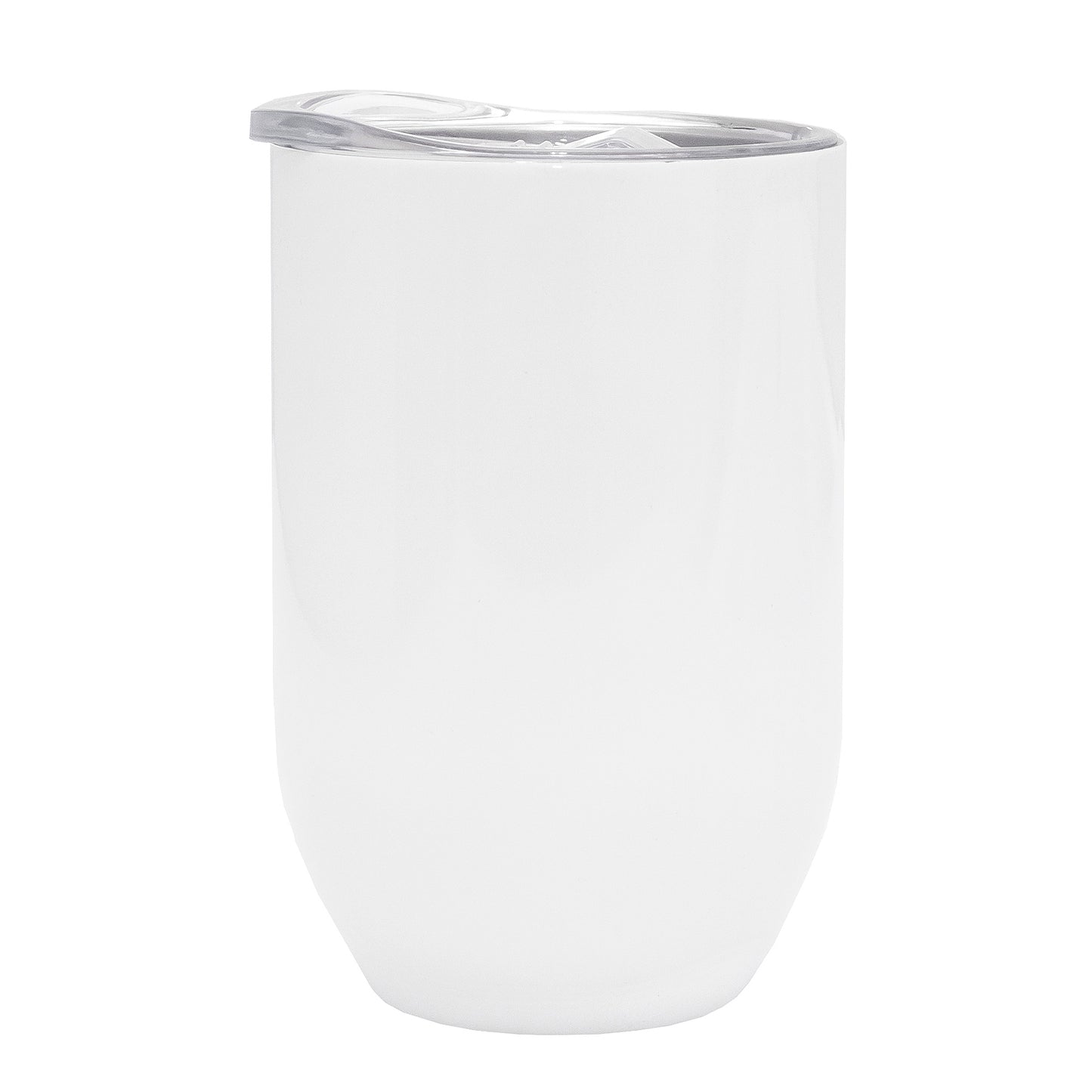 Personalised  Double wall Stainless Steel Gin Tumbler (White)