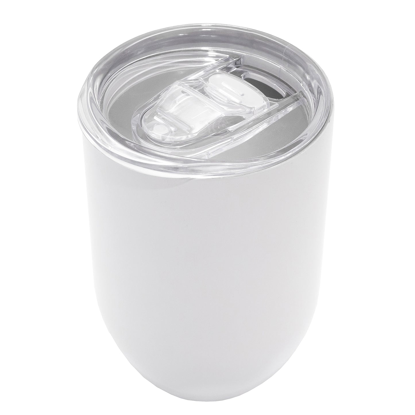 Personalised  Double wall Stainless Steel Gin Tumbler (White)
