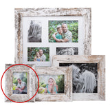 Photo Frame  with your  picture!-  13x18cm -  White  Stressed