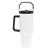 Personalised Double Wall Stainless Steel 40oz Big Jack Tumbler White