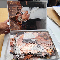 Large Custom Jigsaw Photo Puzzle -1314 PIECES with hearts!