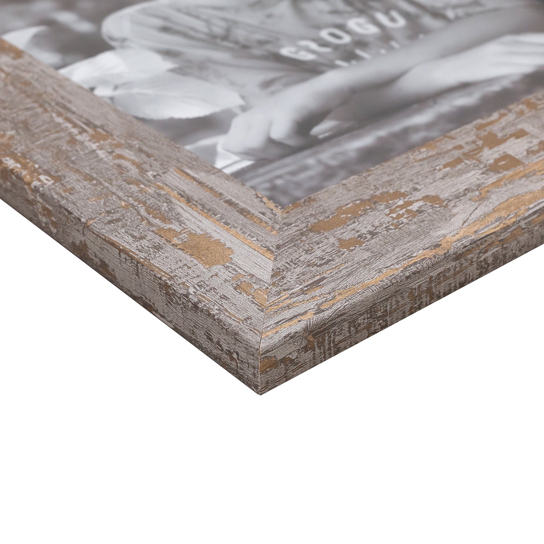 Photo Frame with your picture! - A4 20x30cm- Wood Stressed