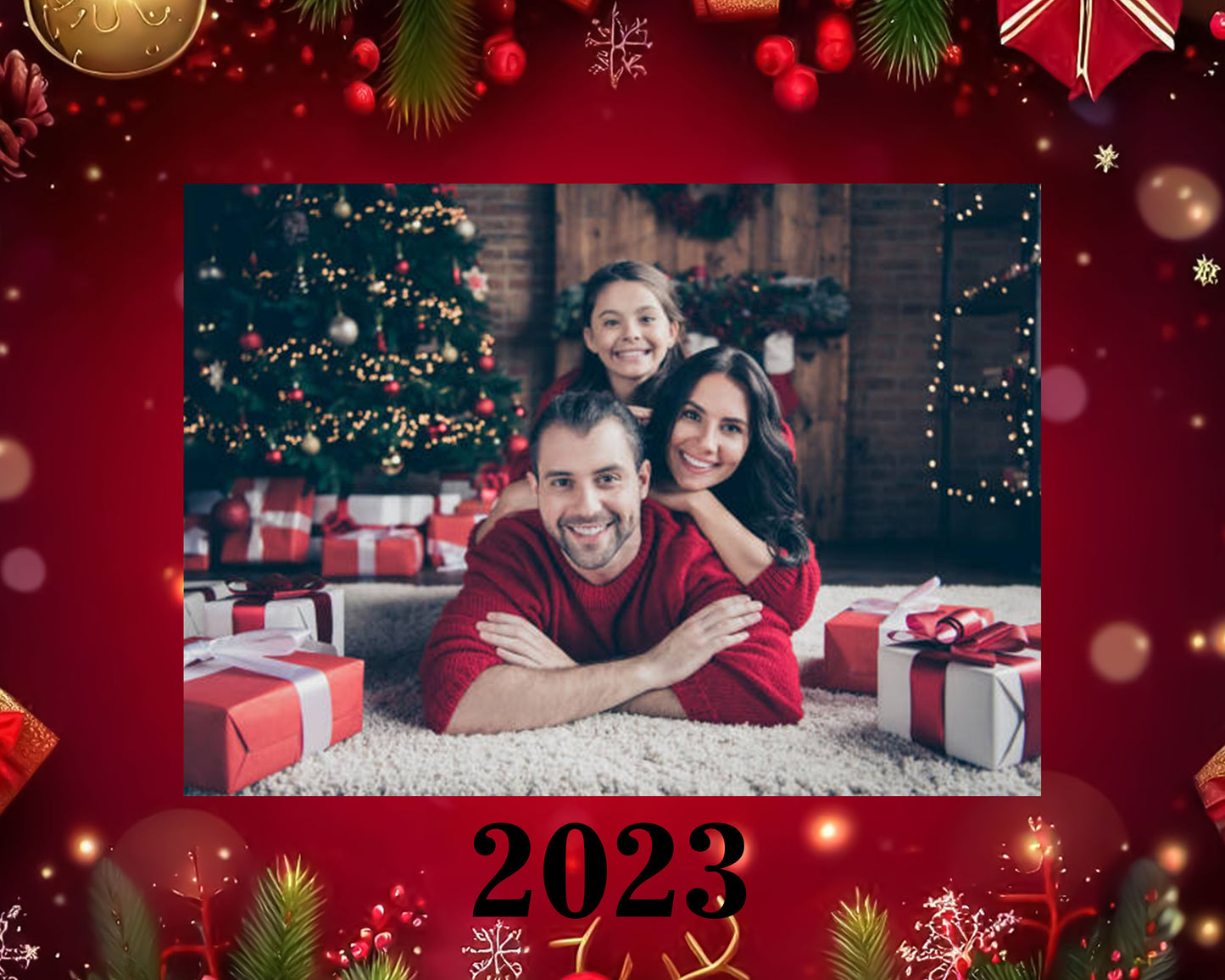 Personalised Christmas Mouse pad (2)