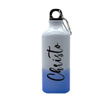 Personalised  Aluminium 600ml Magic Water Bottle (Blue)