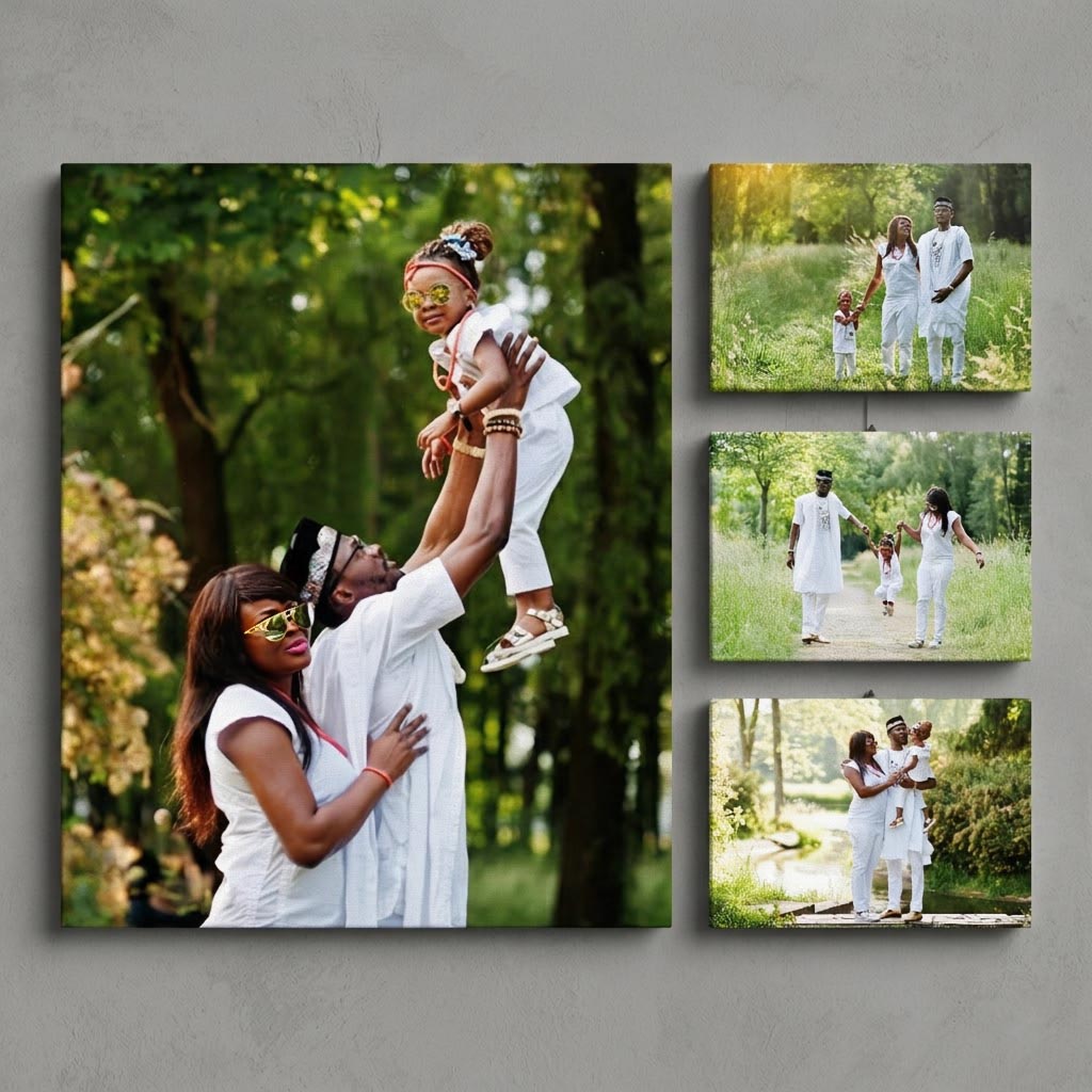 4 Piece Canvas Print Combo Special