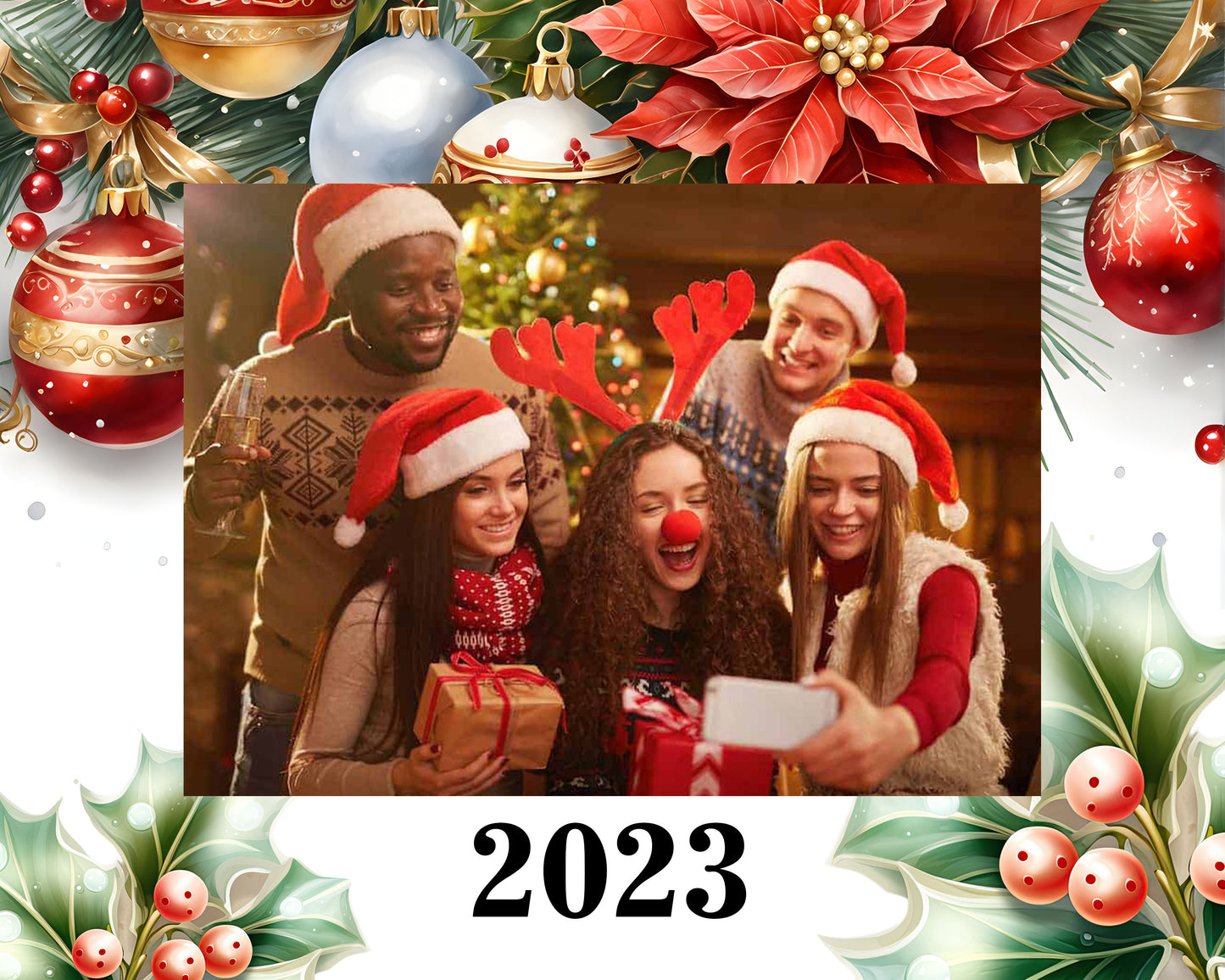 Personalised Christmas Mouse pad (3)