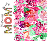 Mom - Ta The Best Mom Ever Design on Tumbler, Can, Flask, or Water bottle