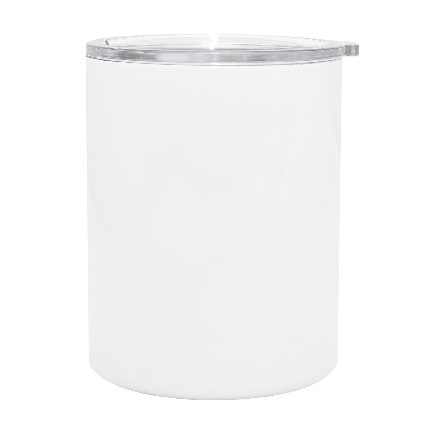 Personalised Double wall Stainless Steel Coffee Mug 12oz (White)